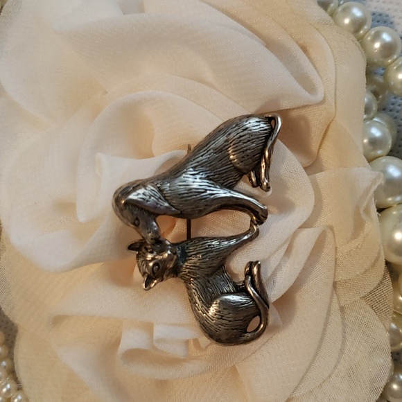 🤍 JELAINE 925 STERLING SILVER PIN - Picture 1 of 6